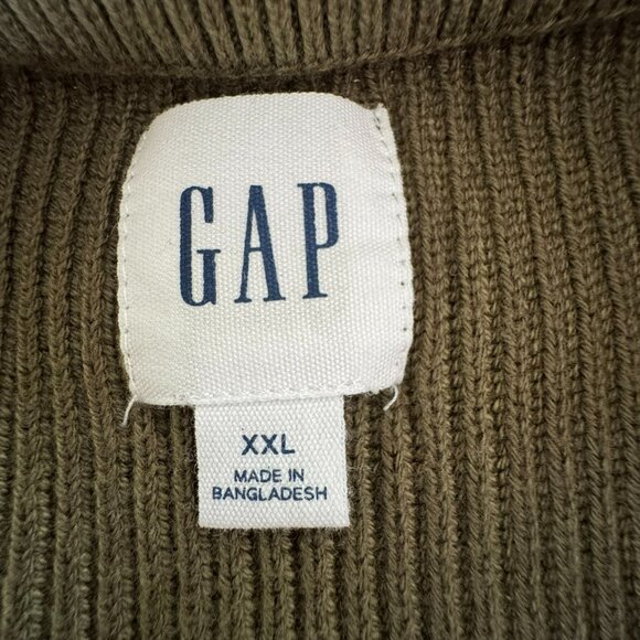 Gap Green cotton Sweater - Picture 2 of 10